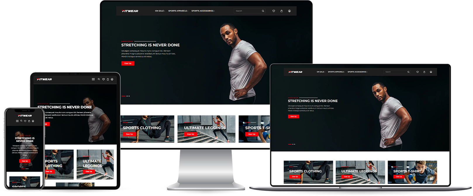 Health & Fitness Solutions - Dynamic Web Applications using Carbon X